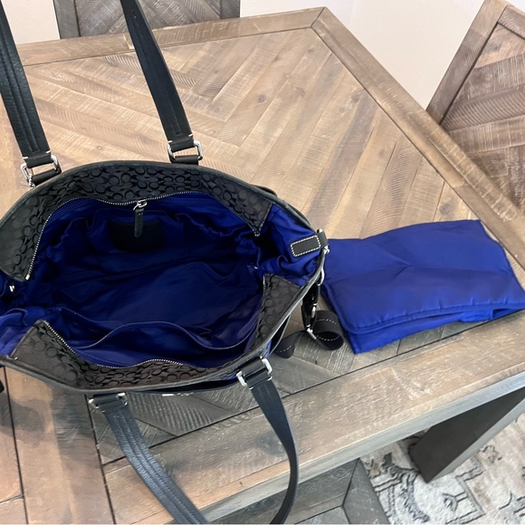 Coach large carry all vintage small c print - Picture 5 of 6